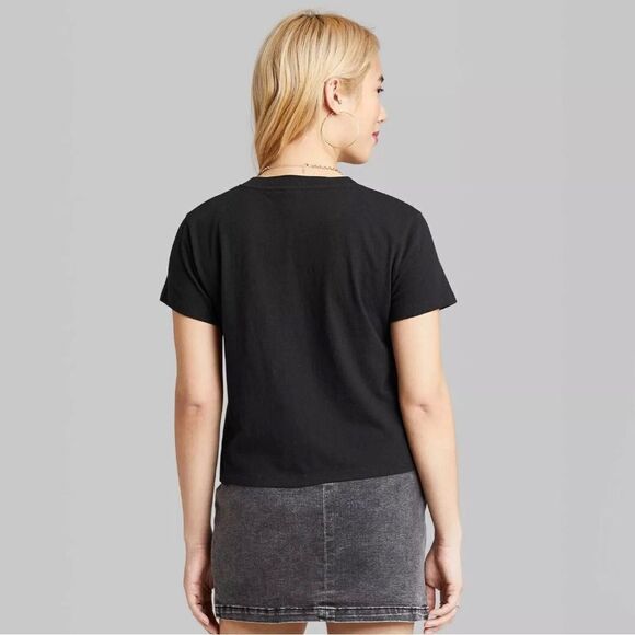 Wild fable size medium short sleeve black T-shirt - Picture 2 of 9